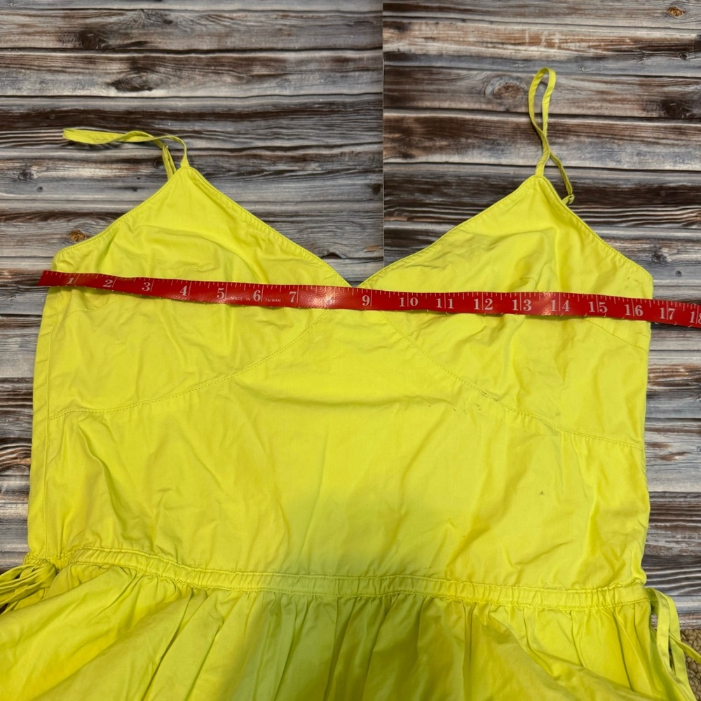 Jason Wu Neon Lime Spaghetti-Strap Midi Dress - Picture 12 of 12